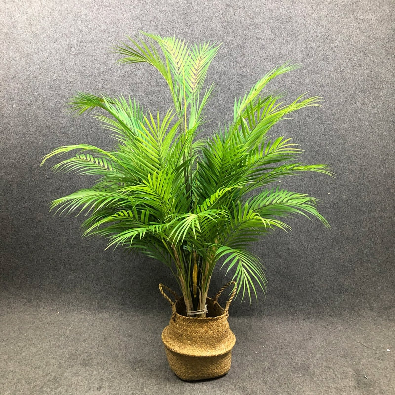 This 125cm tall large artificial palm tree is the perfect way to go