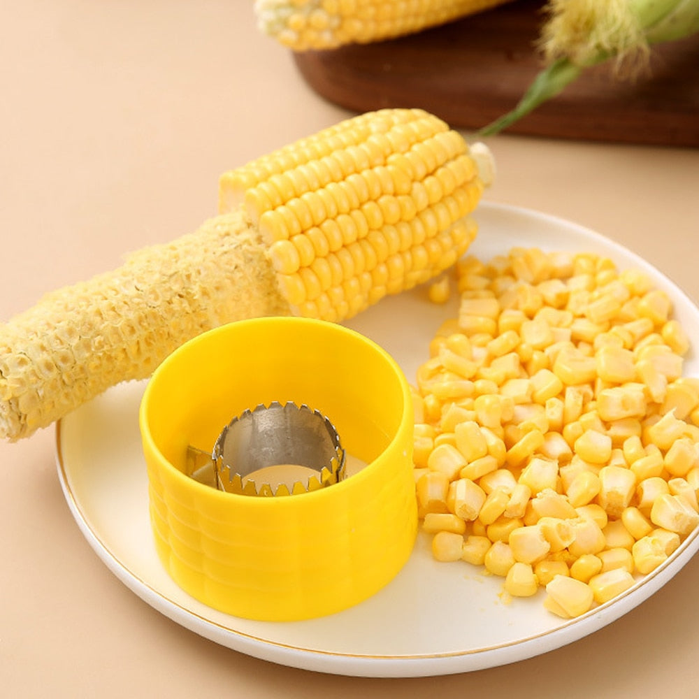 Corn Stripper Peeler Cob Cutter Thresher Corn Stripper Fruit Vegetable Tools Cooking Tools Kitchen Accessories Cob Remover