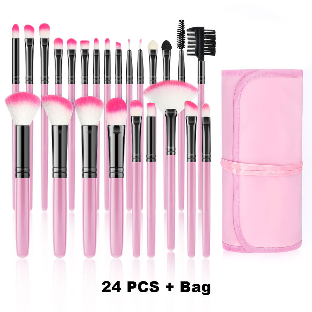 These universal makeup brushes, available in 13 or 32 pieces, enable you to create makeup looks