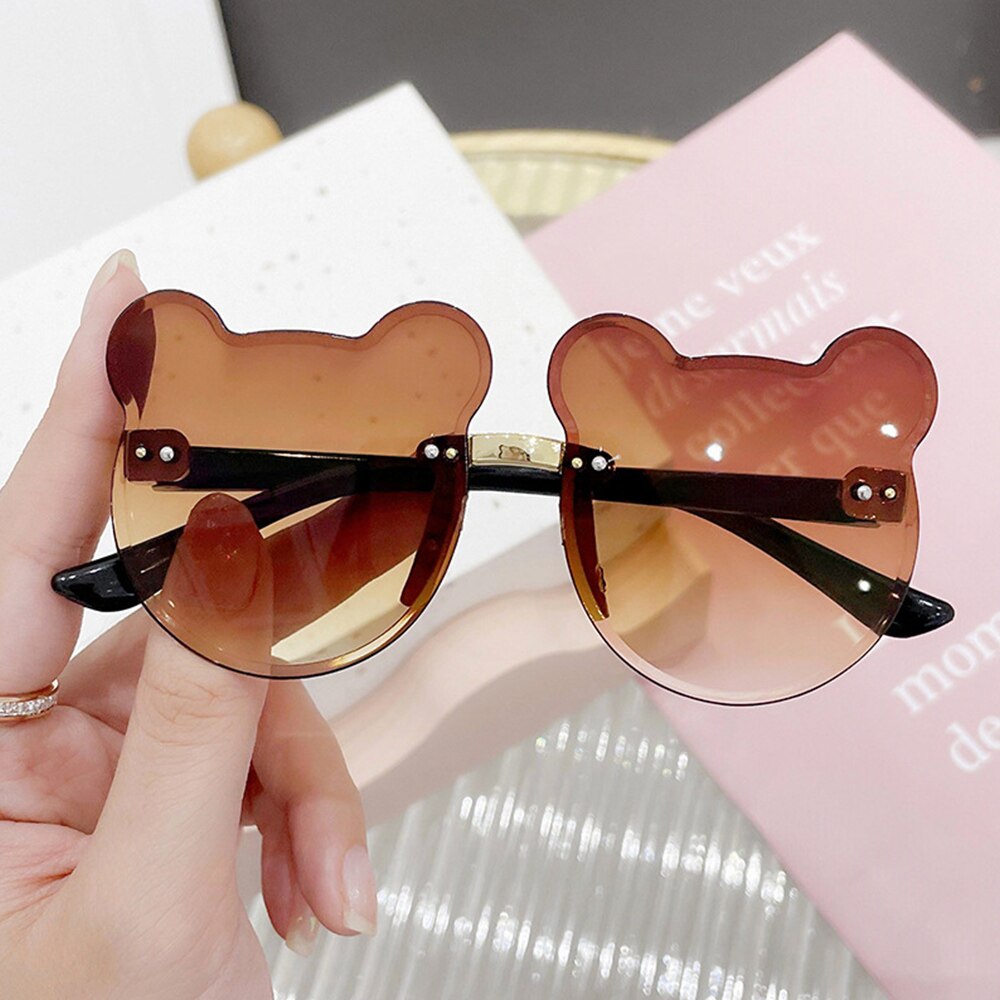 2023 Fashion Heart Frame Children Sunglasses Cute Girls Boys Kids Sun Glasses UV375 Protection Small Eyewear Baby De Sol Gafas