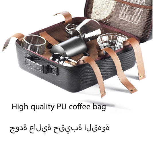 This 10-piece travel coffee accessories set is the perfect solution for coffee lovers.