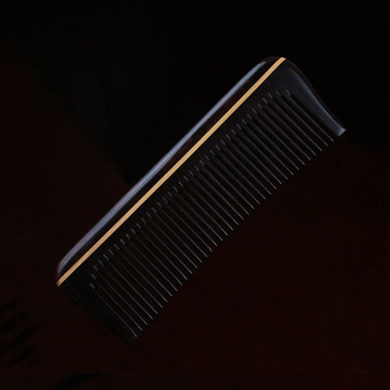 Women' detangling hair brush  /mini ebony wood  comb for men'  hair accessories