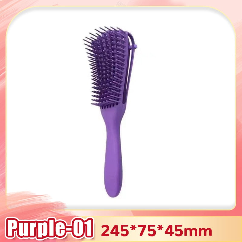 This one-piece hair brush is your perfect companion for smooth, detangled, healthy-looking hair