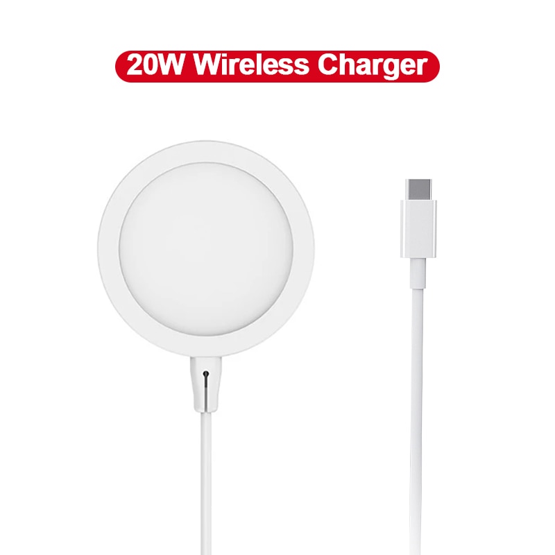 Original For Apple 20W USB C Charger For iPhone 11 12 13 14 Pro Max XS Magnetic Wireless Charger For Airpods Fast Charging Cable