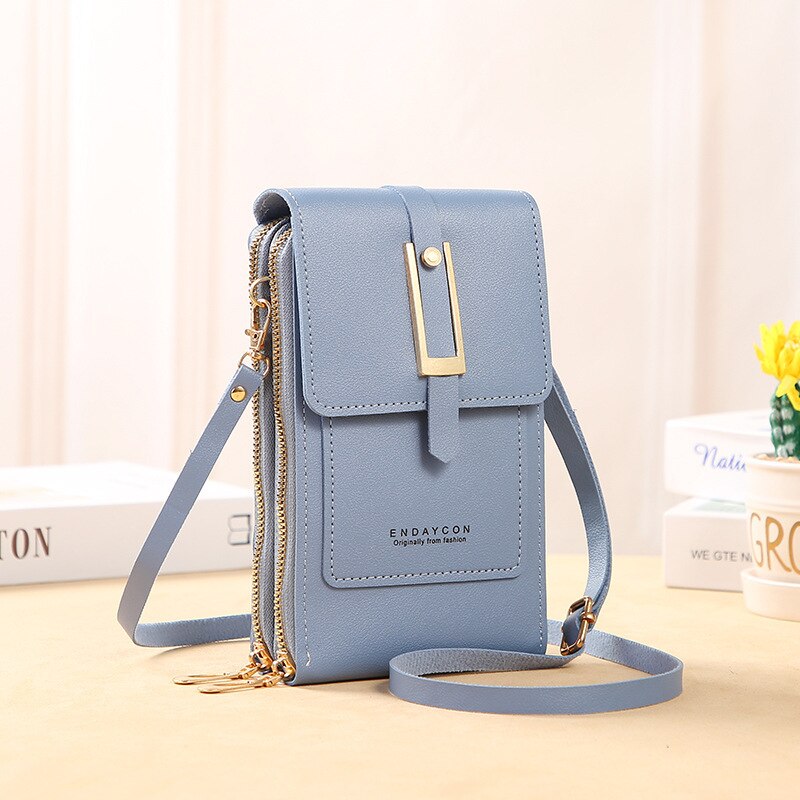 Women Crossbody Shoulder Bags Small mini PU Leather Female Cell Phone Pocket  Ladies Purse Card Clutches Wallet Messenger Girls