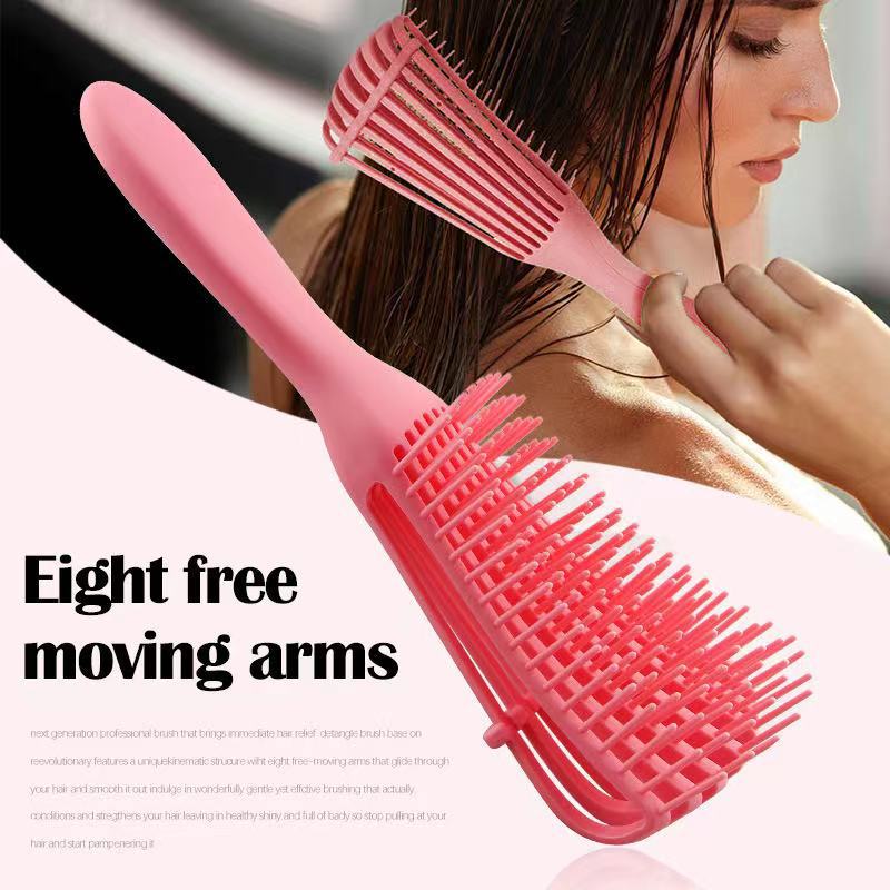 This one-piece hair brush is your perfect companion for smooth, detangled, healthy-looking hair