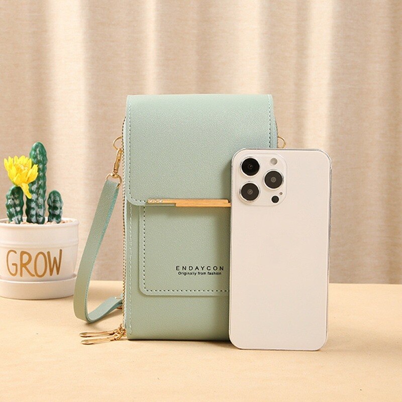 Women Crossbody Shoulder Bags Small mini PU Leather Female Cell Phone Pocket  Ladies Purse Card Clutches Wallet Messenger Girls