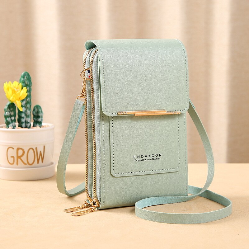 Women Crossbody Shoulder Bags Small mini PU Leather Female Cell Phone Pocket  Ladies Purse Card Clutches Wallet Messenger Girls