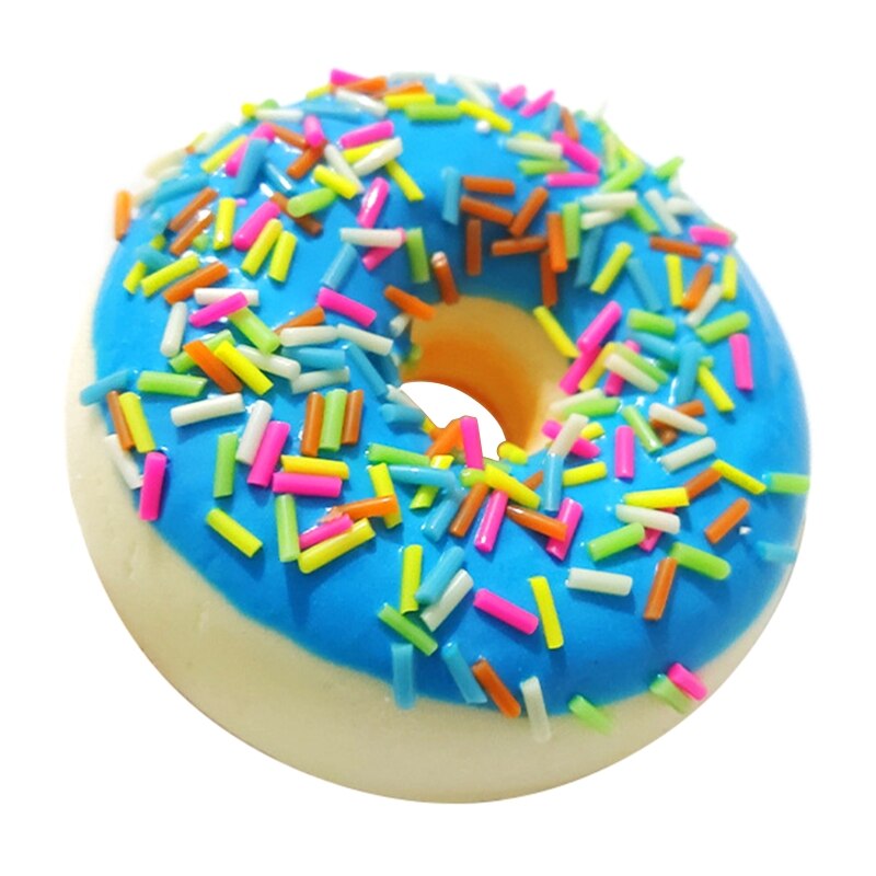 6.2CM Artificial Donut Mini Squishy Novelty Toy Simulation Model Food Chocolate Cake Roll Photography Decoration Props