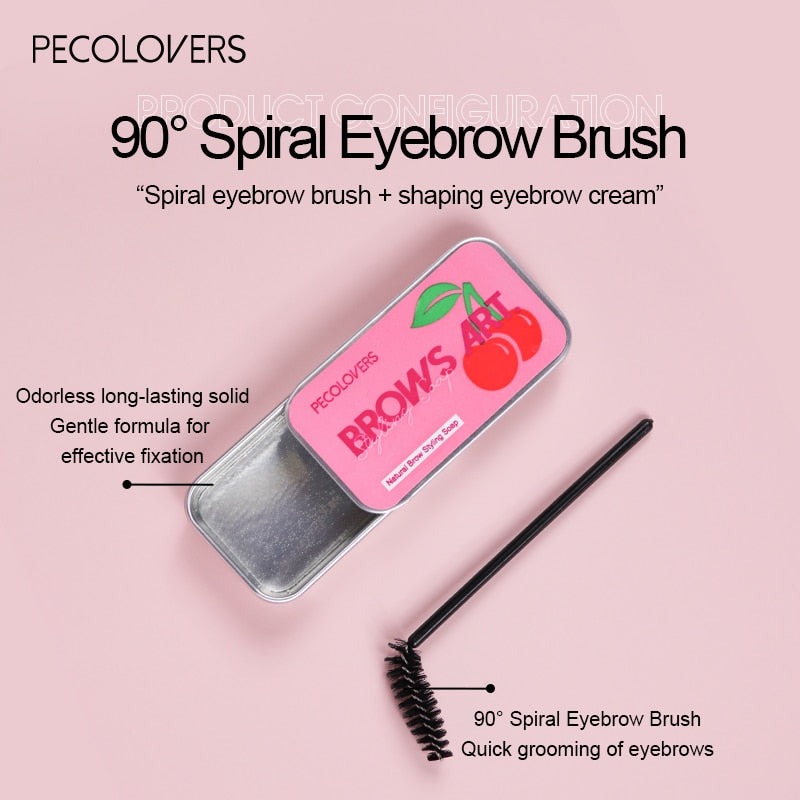 3D Eyebrow Styling Cream Waterproof Quick-drying Makeup Eyebrow Sculpt Soap Natural Wild Brow Pomade Setting Gel Wax Cosmetics