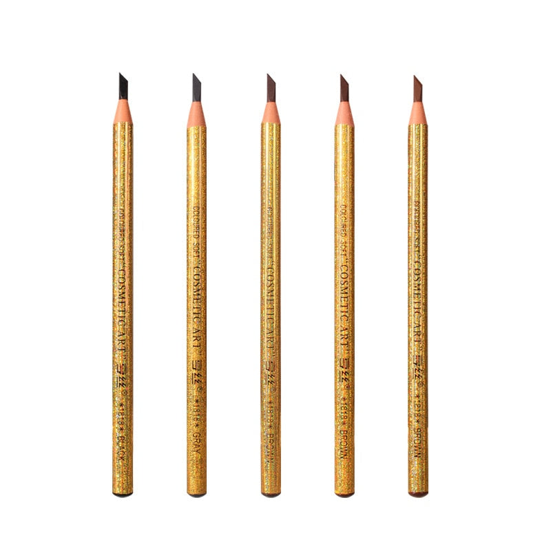 This one-piece waterproof eyebrow pencil is for creating natural-looking, defined brows