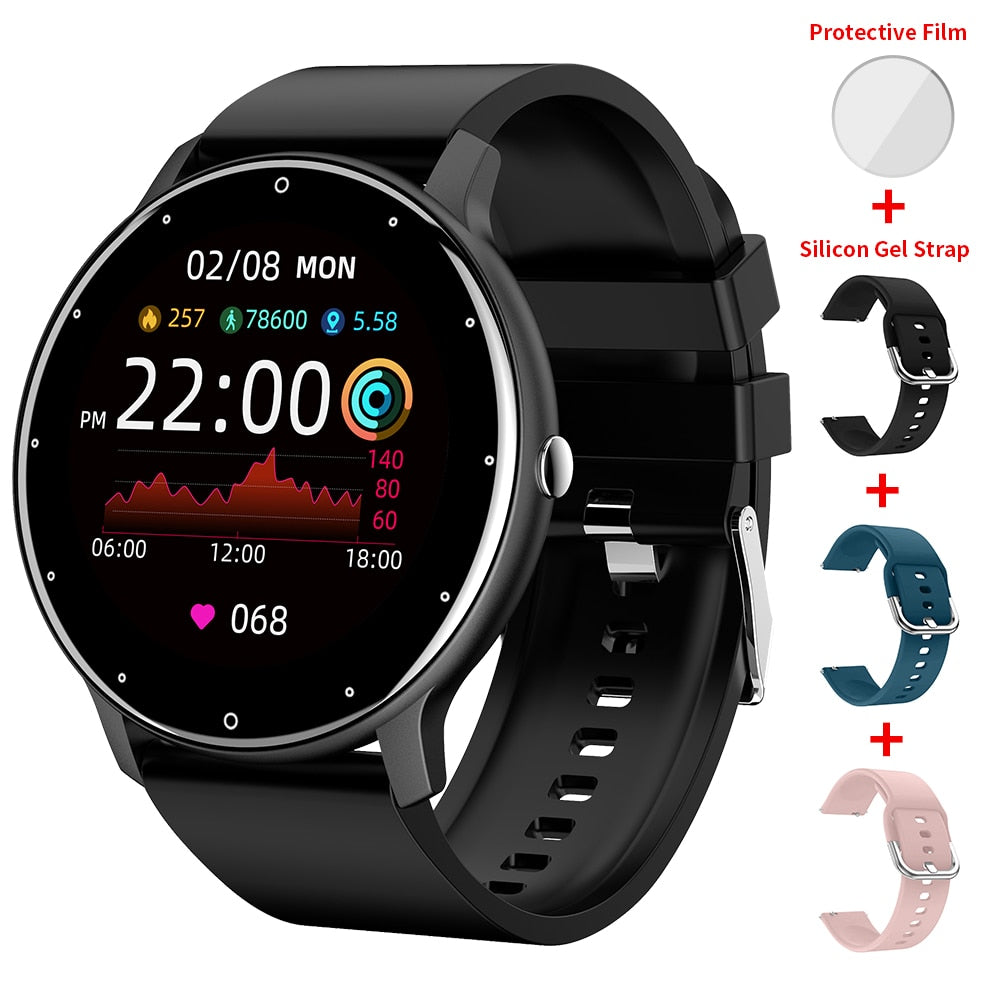 CanMixs 2022 Smart Watch women Heart Rate Blood Pressure Sport Watch for Men Woman Waterproof Fitness Smartwatch