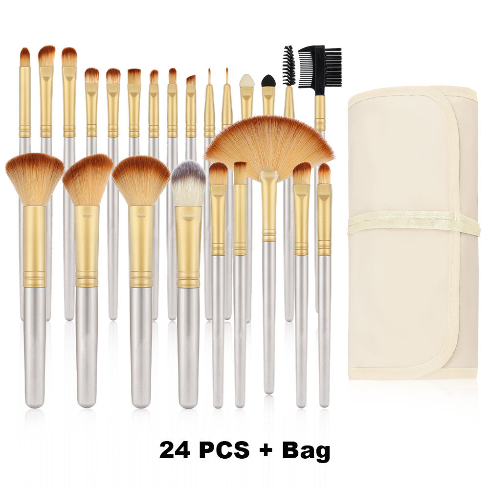 These universal makeup brushes, available in 13 or 32 pieces, enable you to create makeup looks