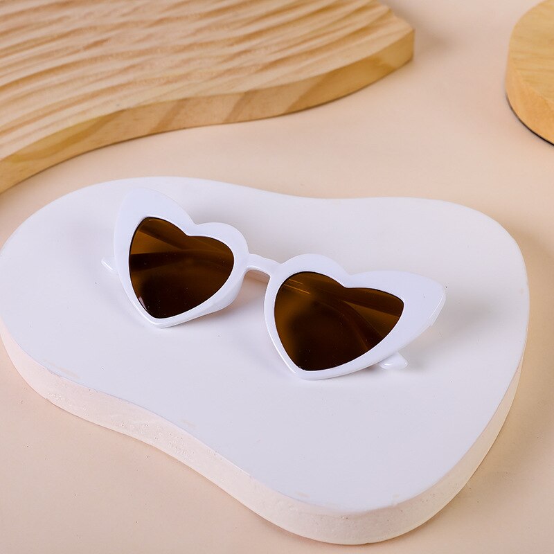 2023 Fashion Heart Frame Children Sunglasses Cute Girls Boys Kids Sun Glasses UV375 Protection Small Eyewear Baby De Sol Gafas