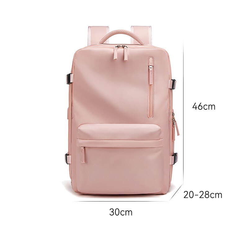 Women Backpack Expandable Large Capacity Travel Bags Waterproof School Student Backpacks Mens Boys Girls 16inch Laptop Back Pack