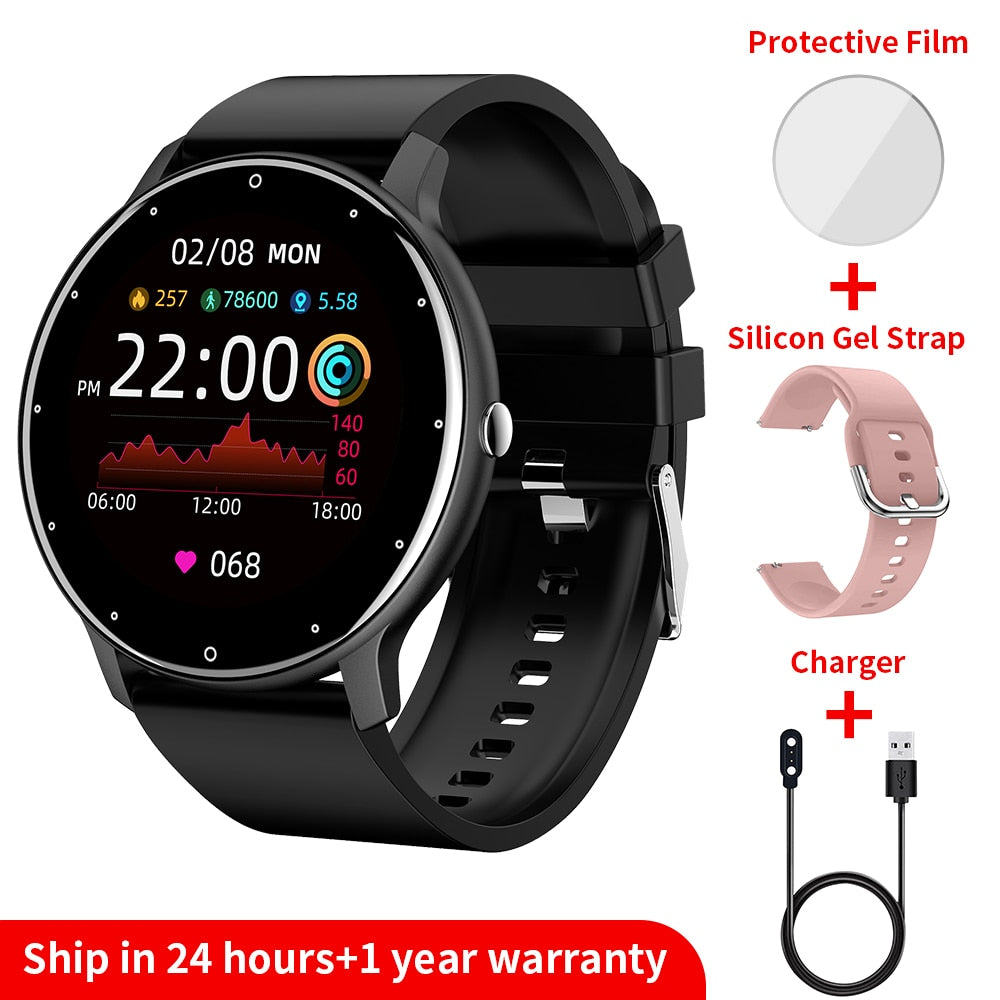 CanMixs 2022 Smart Watch women Heart Rate Blood Pressure Sport Watch for Men Woman Waterproof Fitness Smartwatch