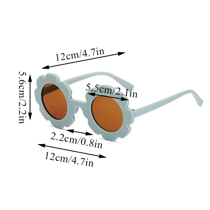 2023 Fashion Heart Frame Children Sunglasses Cute Girls Boys Kids Sun Glasses UV375 Protection Small Eyewear Baby De Sol Gafas