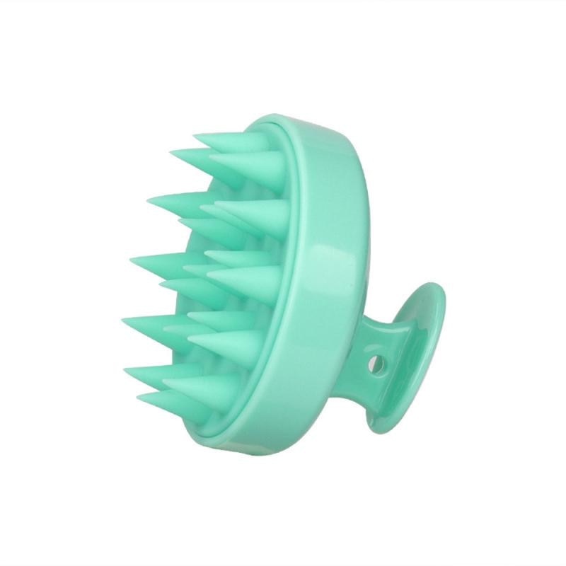 Plastic Silicone Massage Comb  Clean The Scalp Thoroughly Scalp Massage Easy Foaming Head Massage Brush Shampoo Brush Bath Comb