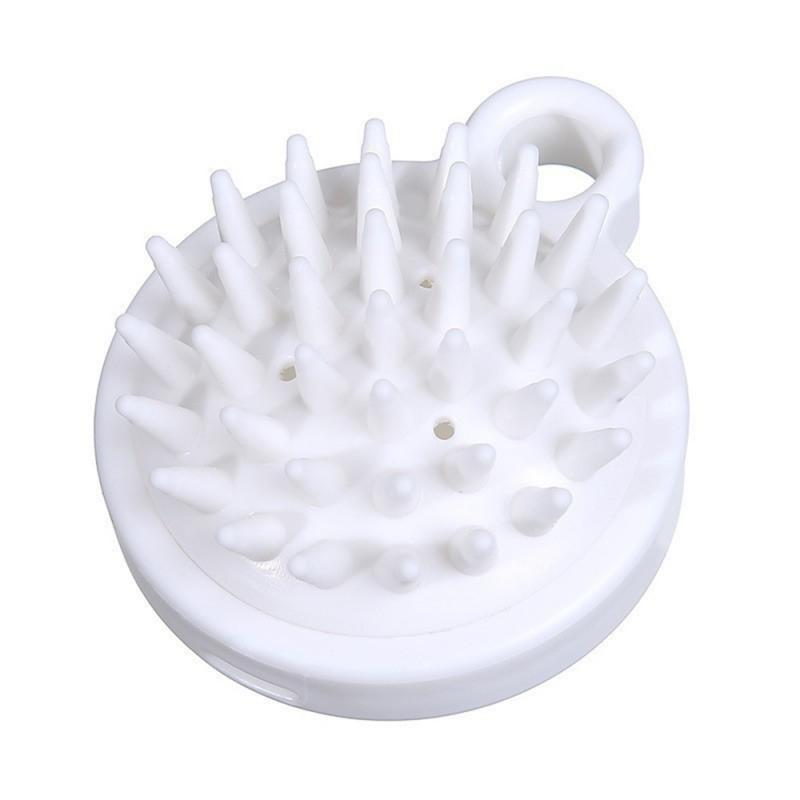 Plastic Silicone Massage Comb  Clean The Scalp Thoroughly Scalp Massage Easy Foaming Head Massage Brush Shampoo Brush Bath Comb