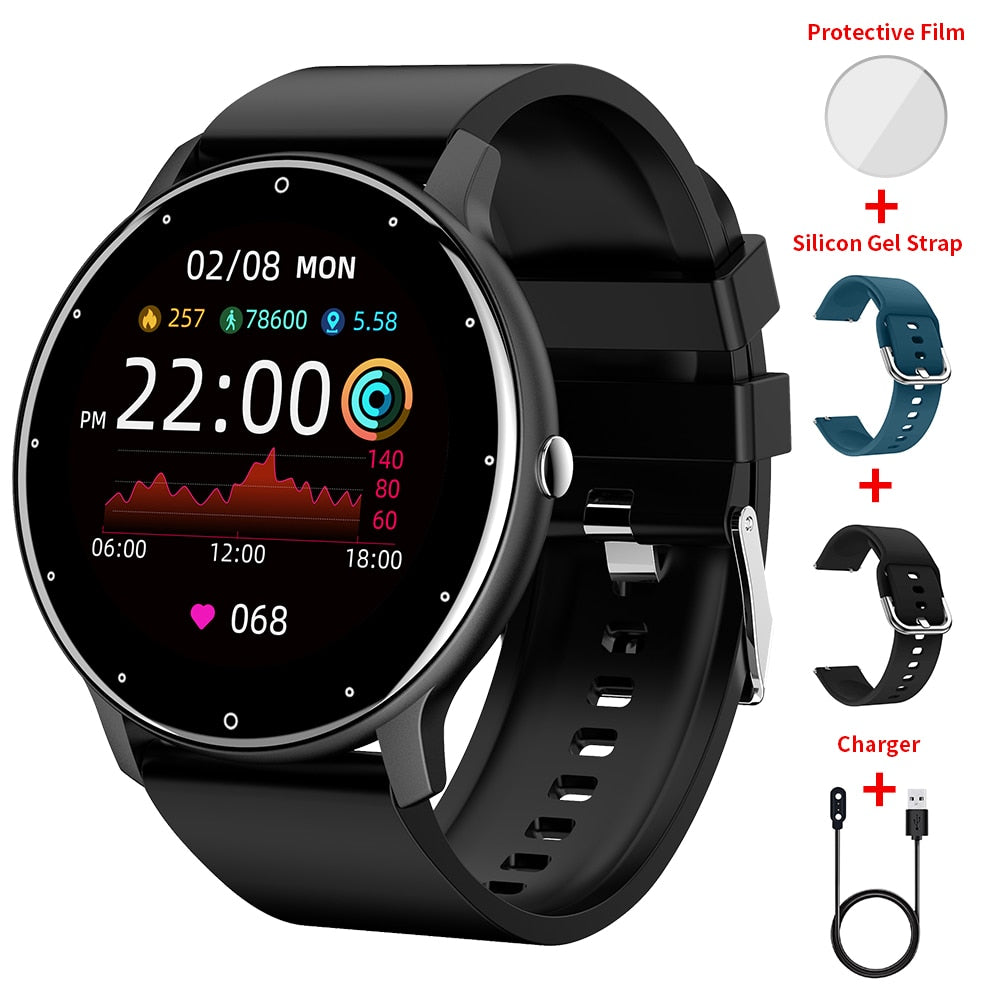 CanMixs 2022 Smart Watch women Heart Rate Blood Pressure Sport Watch for Men Woman Waterproof Fitness Smartwatch