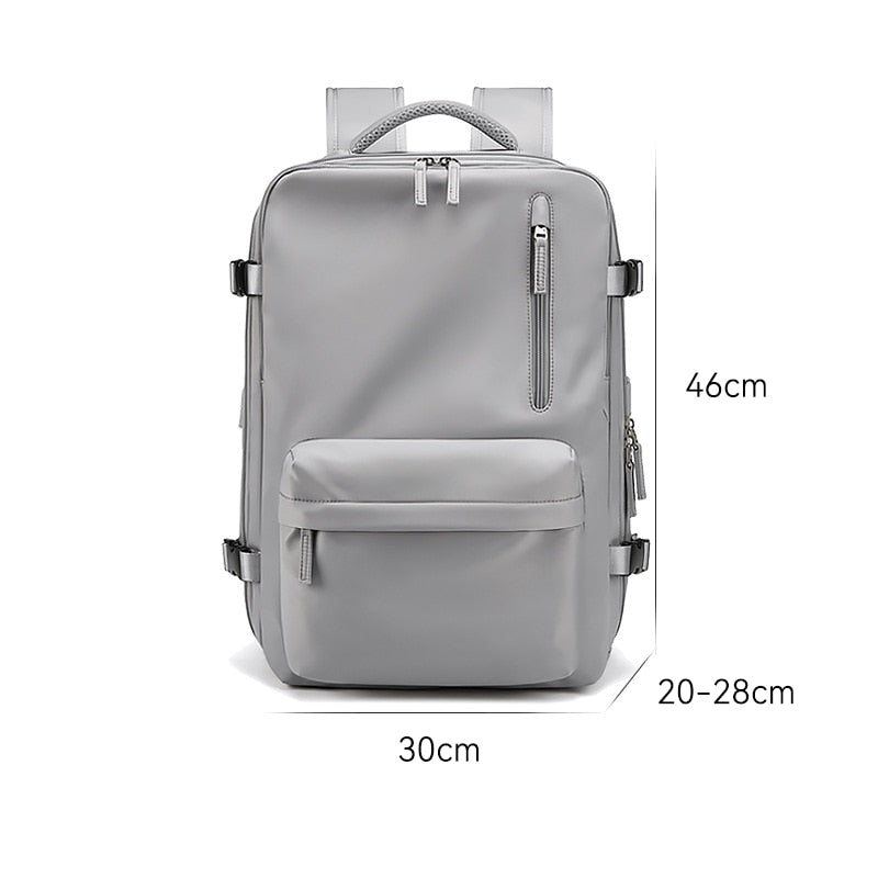 Women Backpack Expandable Large Capacity Travel Bags Waterproof School Student Backpacks Mens Boys Girls 16inch Laptop Back Pack