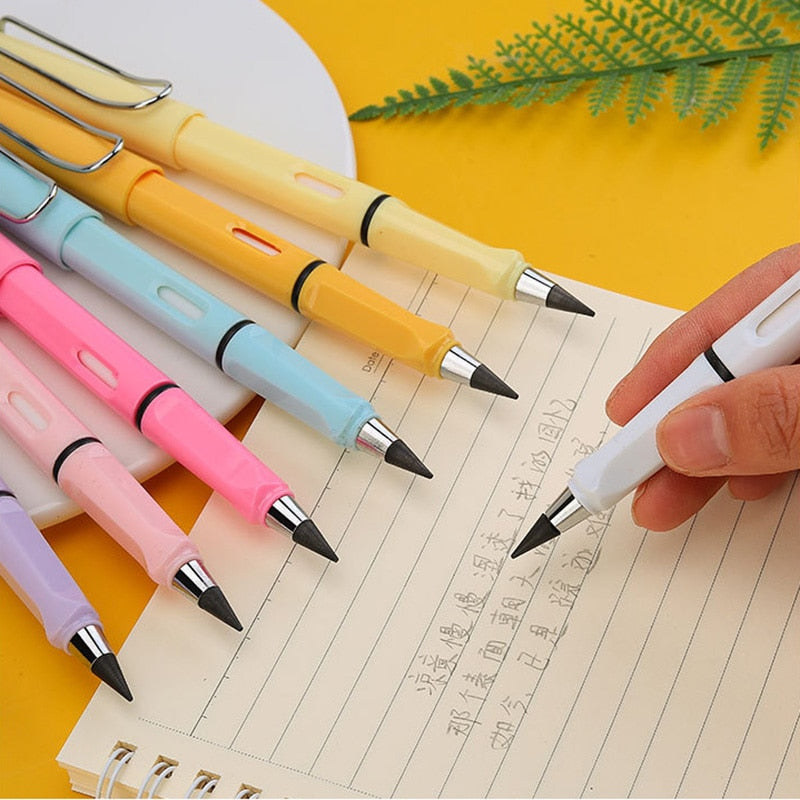 New Technology Unlimited Writing Pencil No Ink Novelty Pen Art Sketch Painting Tools Kid Gift School Supplies Stationery