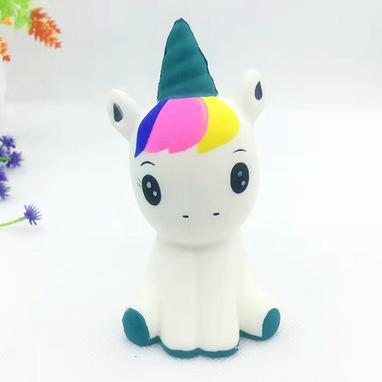 Jumbo Squishy Kawaii Animal Unicorn Cake Deer Panda Squishies Slow Rising Stress Ball fidget toys Squeeze food Toys for Kids