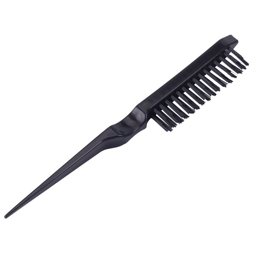 2PCS Fluffy Design Hairdressing Fixation Comb Effortless Styling And Hair Care Professional Essential Hair Brush Comb