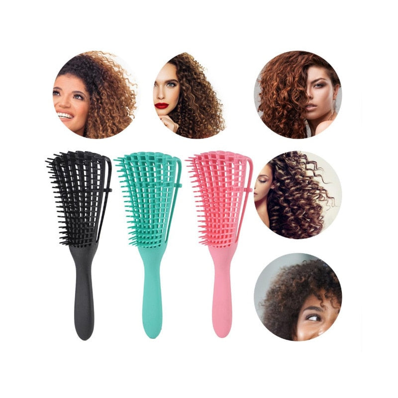 This one-piece hair brush is your perfect companion for smooth, detangled, healthy-looking hair