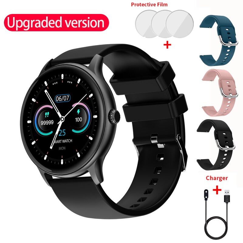 CanMixs 2022 Smart Watch women Heart Rate Blood Pressure Sport Watch for Men Woman Waterproof Fitness Smartwatch