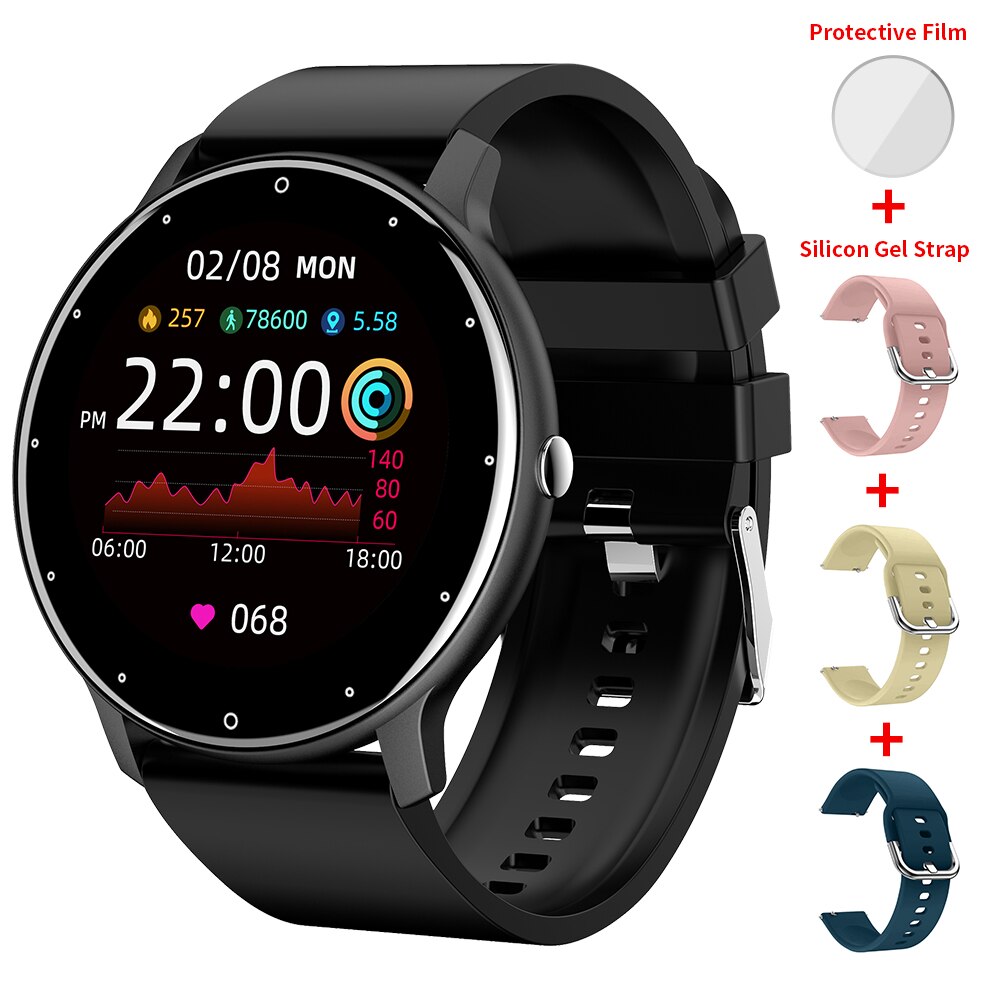 CanMixs 2022 Smart Watch women Heart Rate Blood Pressure Sport Watch for Men Woman Waterproof Fitness Smartwatch