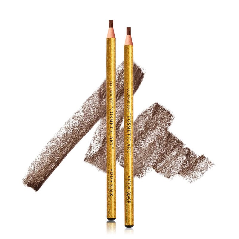 This one-piece waterproof eyebrow pencil is for creating natural-looking, defined brows