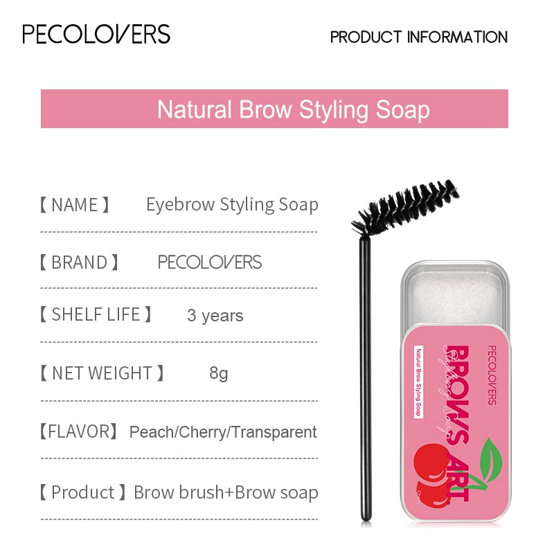 3D Eyebrow Styling Cream Waterproof Quick-drying Makeup Eyebrow Sculpt Soap Natural Wild Brow Pomade Setting Gel Wax Cosmetics