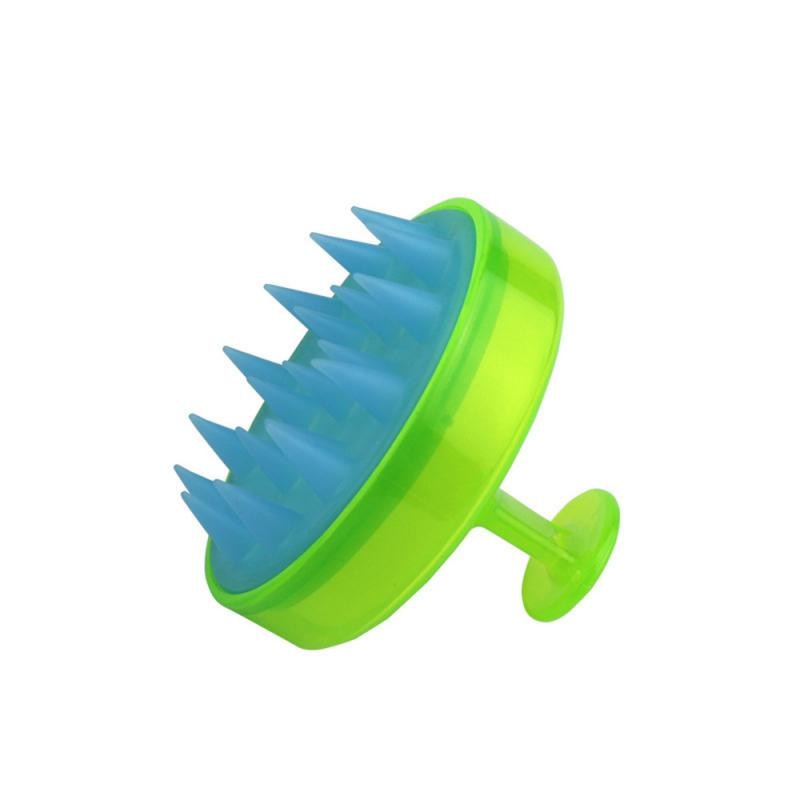 Plastic Silicone Massage Comb  Clean The Scalp Thoroughly Scalp Massage Easy Foaming Head Massage Brush Shampoo Brush Bath Comb