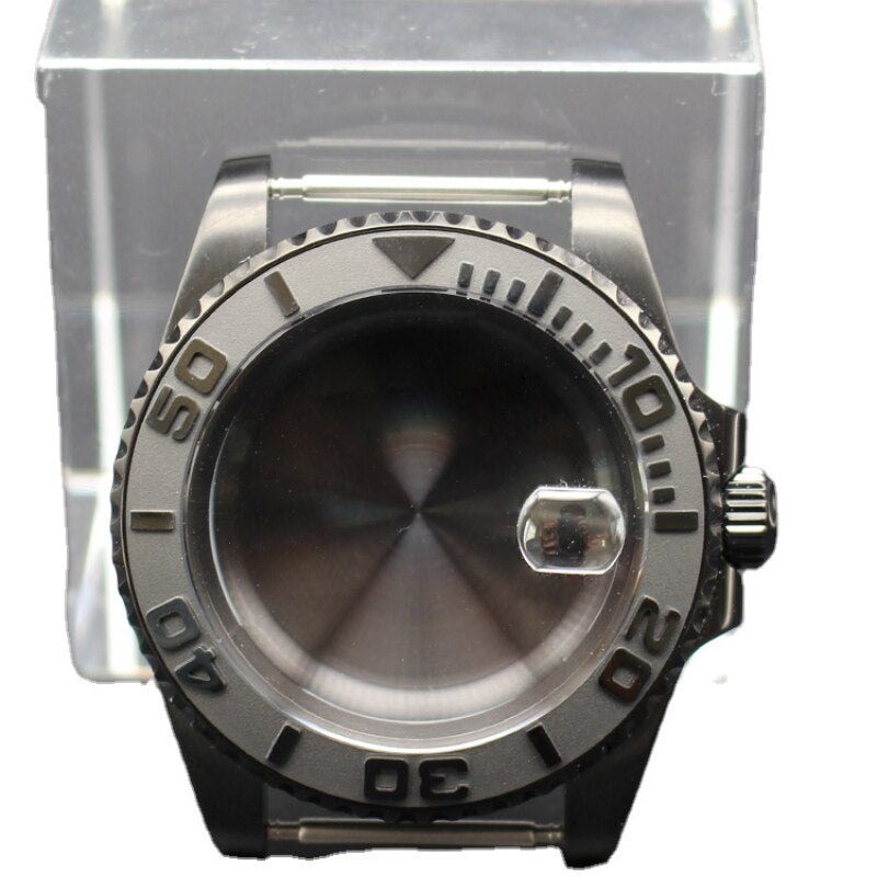 40mm Watch Cases Men Watch Parts Stainless Steel Sapphire Glass Daytona YACHT-MASTER nh35 nh36 eta 2836 miyota 8215 Movement