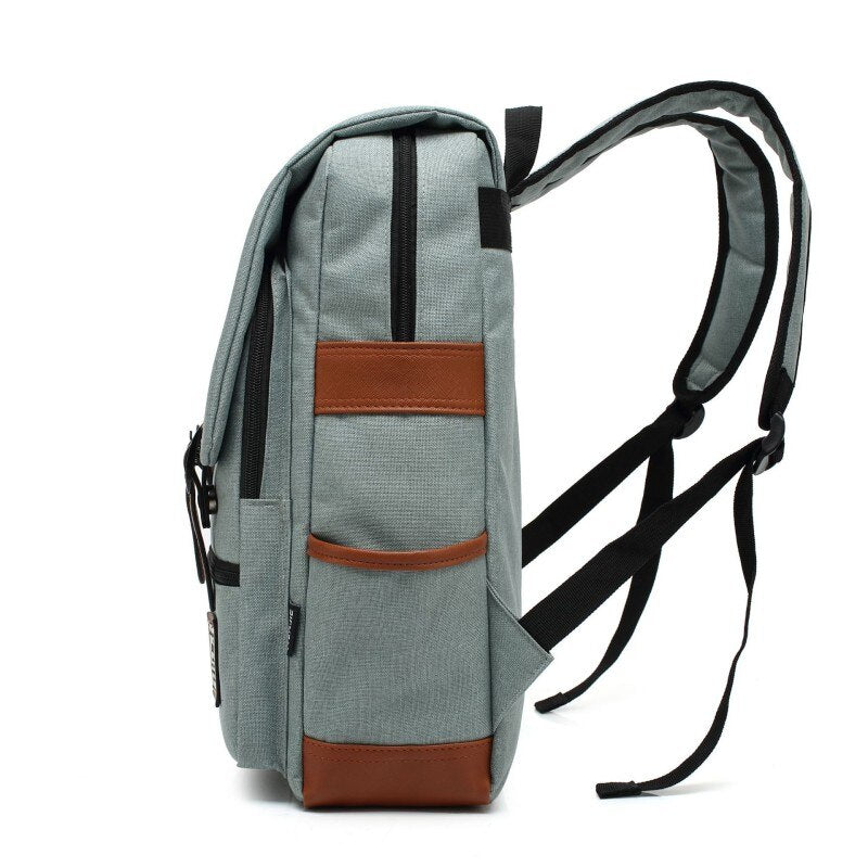 New Personalized Retro Men and Women Outdoor Canvas Large Travel Backpack Fashion Backpack