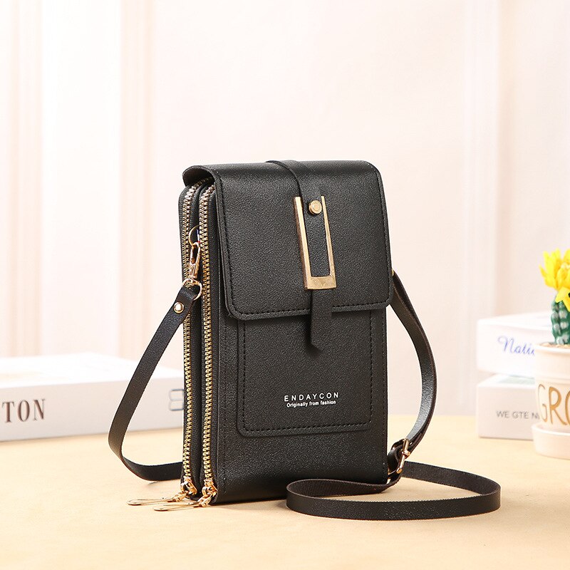 Women Crossbody Shoulder Bags Small mini PU Leather Female Cell Phone Pocket  Ladies Purse Card Clutches Wallet Messenger Girls