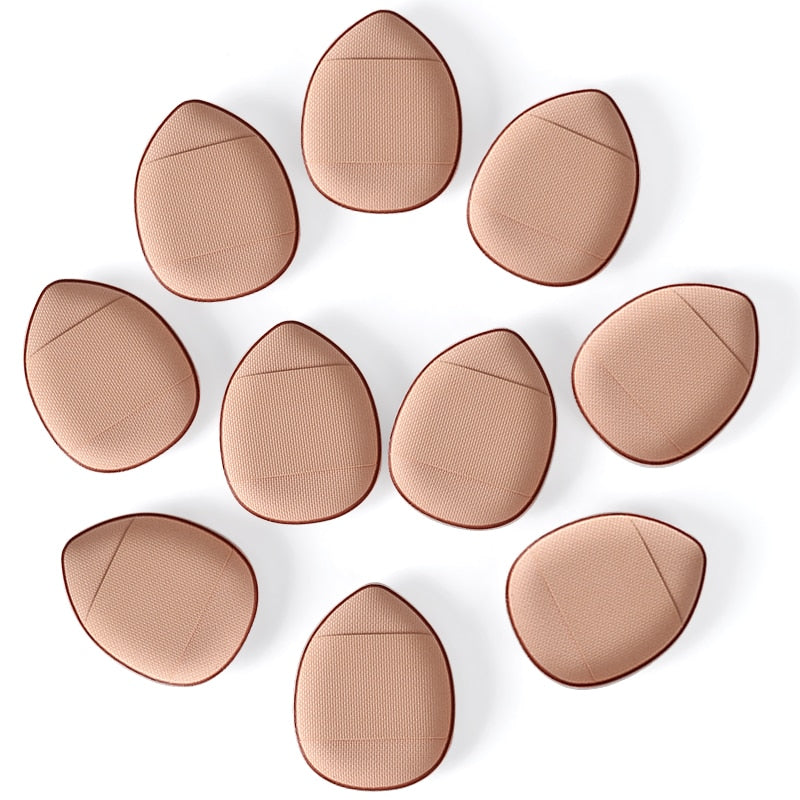 5/10/20 Pcs Mini Finger Puff Foundation Powder Detail Makeup Sponge Face Concealer Cream Blend Cosmetic Accessories Makeup Tools