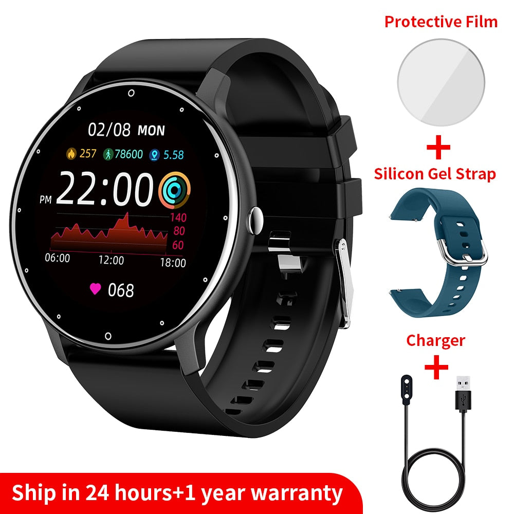 CanMixs 2022 Smart Watch women Heart Rate Blood Pressure Sport Watch for Men Woman Waterproof Fitness Smartwatch