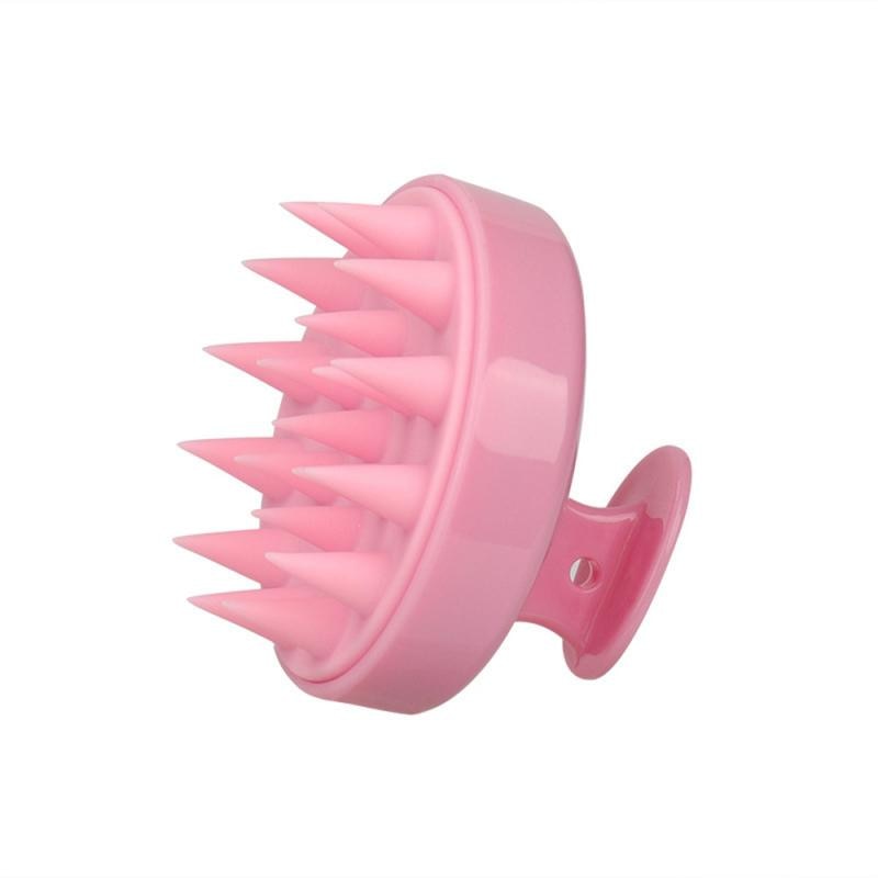 Plastic Silicone Massage Comb  Clean The Scalp Thoroughly Scalp Massage Easy Foaming Head Massage Brush Shampoo Brush Bath Comb