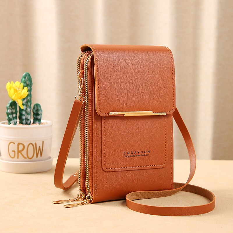 Women Crossbody Shoulder Bags Small mini PU Leather Female Cell Phone Pocket  Ladies Purse Card Clutches Wallet Messenger Girls