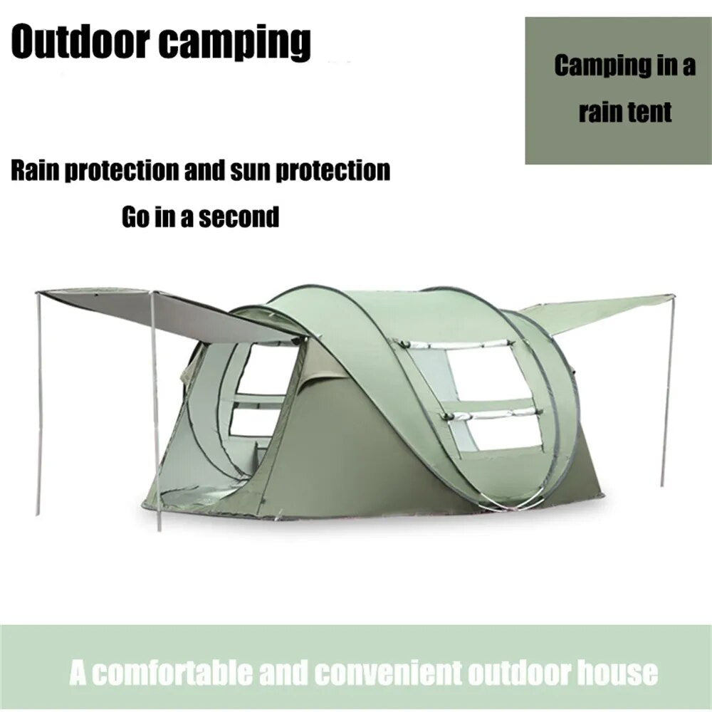 240*150*110cm Tent Sunscreen Waterproof Summer Road Trip Leisure Camping 5 In 1 Mosquito Proof Walking Trip