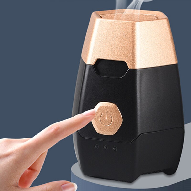 2022 Car Incense Burner Arabic Bakhoor Burner Bakhour Mini Vaporizer USB Arab Electronic Aroma Diffuser Portable Muslim Censer