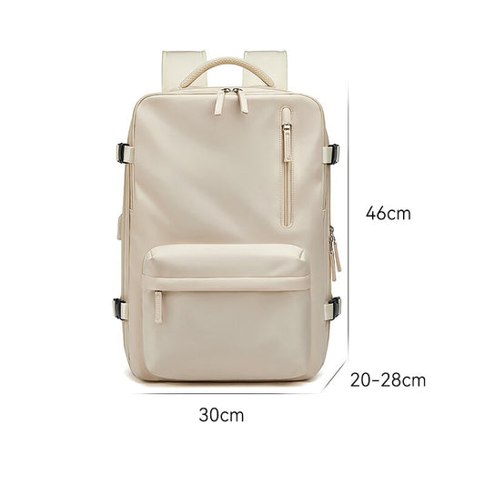 Women Backpack Expandable Large Capacity Travel Bags Waterproof School Student Backpacks Mens Boys Girls 16inch Laptop Back Pack