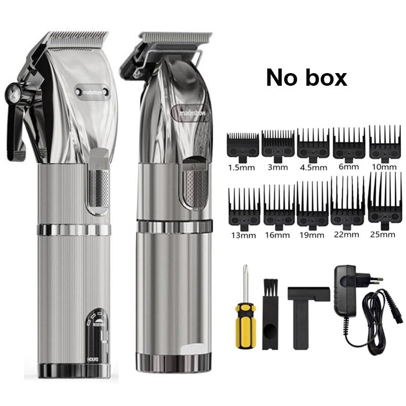 Madeshow M6 Haircut Machine Professional Hair Cutter Hair Trimmer For Man All Metal Haircutting Machine Hair Clipper for Barbers