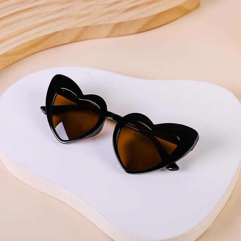 2023 Fashion Heart Frame Children Sunglasses Cute Girls Boys Kids Sun Glasses UV375 Protection Small Eyewear Baby De Sol Gafas