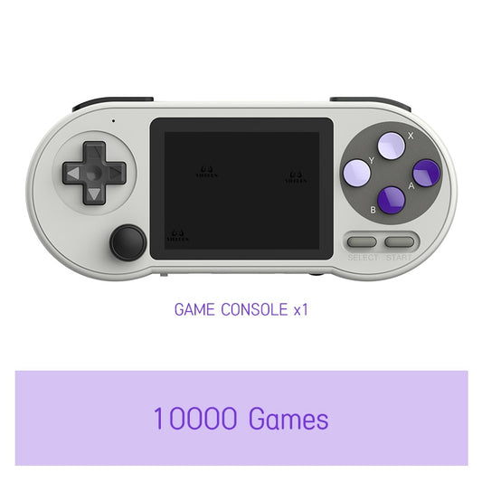 SNPRO 3 Inch IPS Handheld Game Console Mini Portable Retro Gaming Consoles 10000 Games AV Output For GBA Sega Dendy SNES