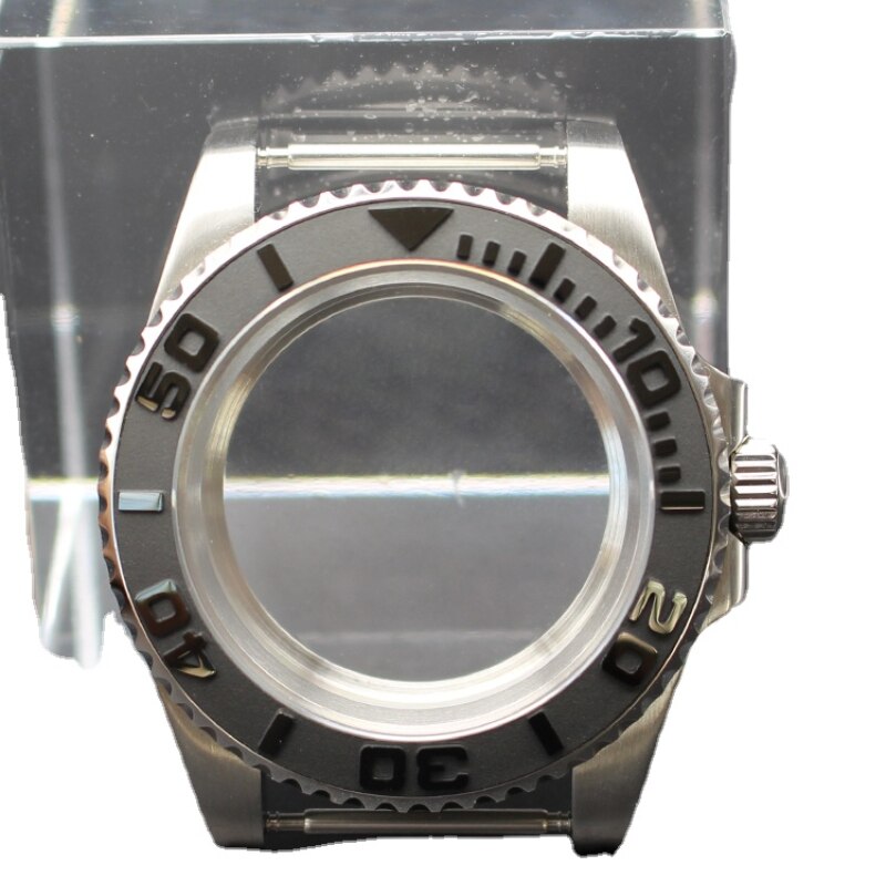 40mm Watch Cases Men Watch Parts Stainless Steel Sapphire Glass Daytona YACHT-MASTER nh35 nh36 eta 2836 miyota 8215 Movement