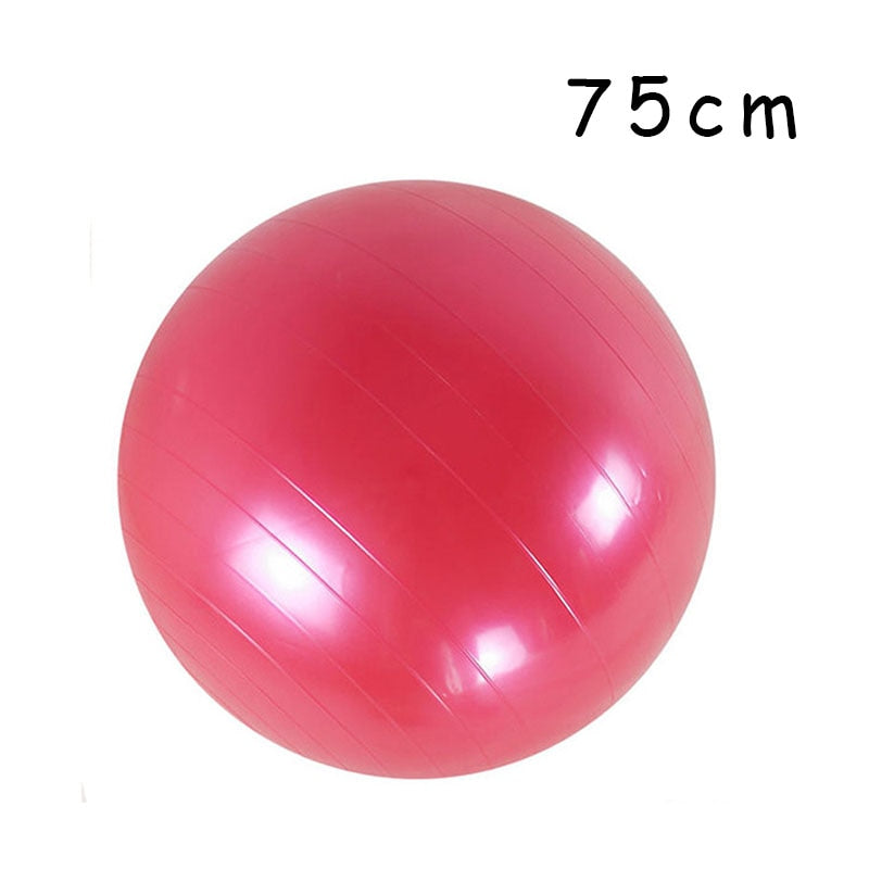 Pvc Fitness Ballen Yoga Bal Verdikte Explosieveilige Oefening Home Gym Pilates Apparatuur Balance Ball 45Cm/55cm/65Cm/75Cm/85Cm