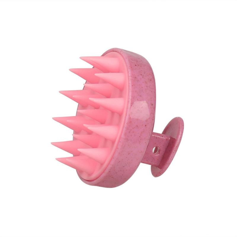 Plastic Silicone Massage Comb  Clean The Scalp Thoroughly Scalp Massage Easy Foaming Head Massage Brush Shampoo Brush Bath Comb